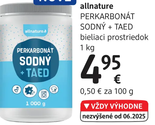 Allnature PERKARBONÁT SODNÝ + TAED