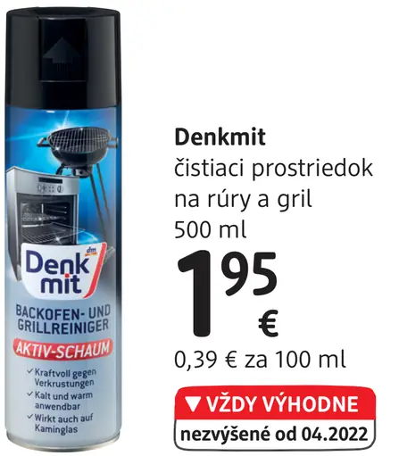 Denkt mit prostriedok na rúry a gril