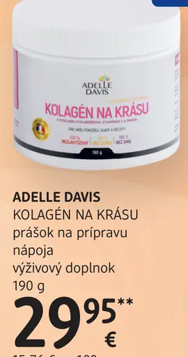 Adelle Davis KOLÁGEN NA KRÁSU