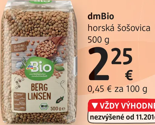 DmBio horská šošovica