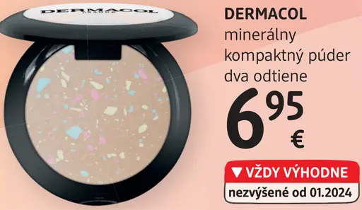 Dermacol minerálny kompaktný púder