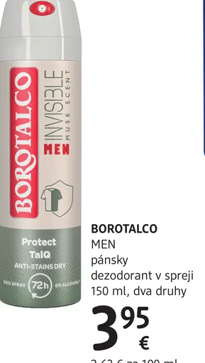 BOROTALCO MEN pánsky dezodorant v spreji