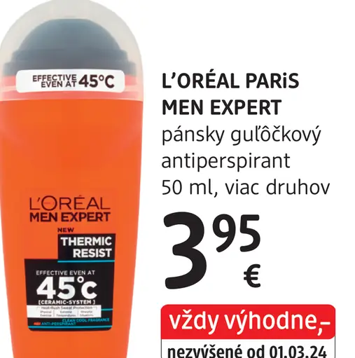 L'Oréal Paris Men Expert antiperspirant