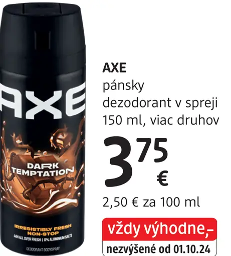 Axe pánsky dezodorant v spreji