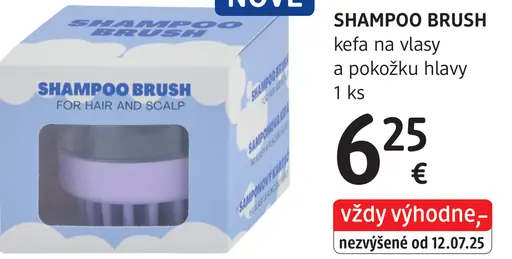 Shampoo Brush kefa na vlasy