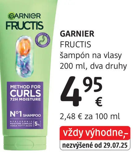 Garnier Fructis šampón na vlasy