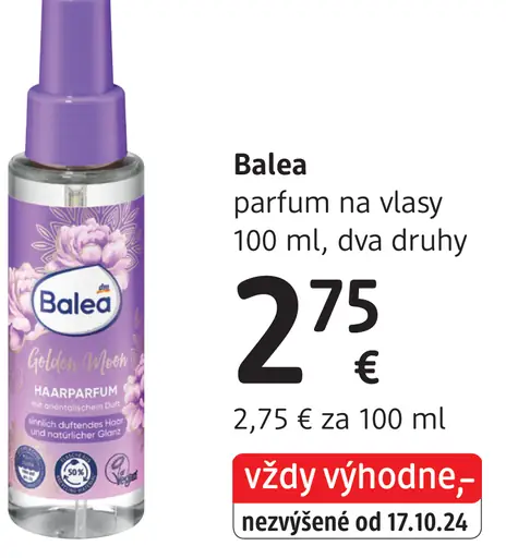 Balea parfum na vlasy