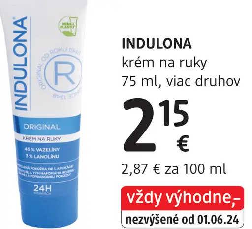 Indulona Nechtíková krém na ruky