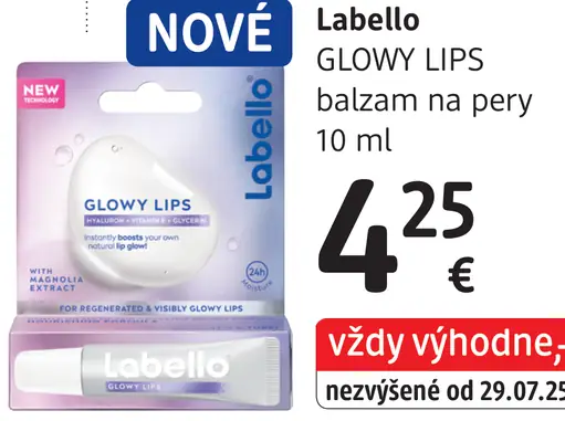 Labello Glowy Lips balzam pre žiarivé pery OF