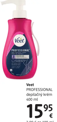 Veet PROFESSIONAL depilačný krém