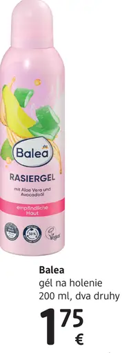 Balea gél na holenie
