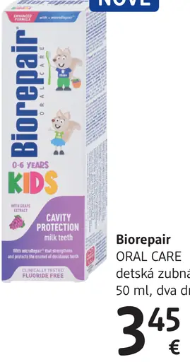 Biorepair ORAL CARE detská zubná pasta