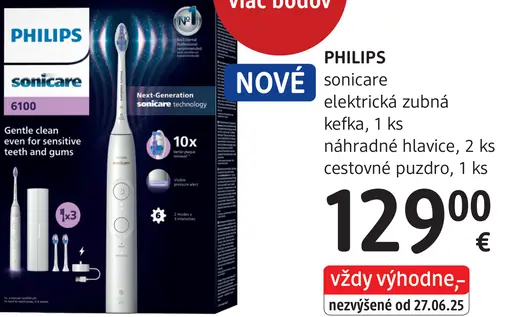 Philips sonicare elektrická zubná kefka