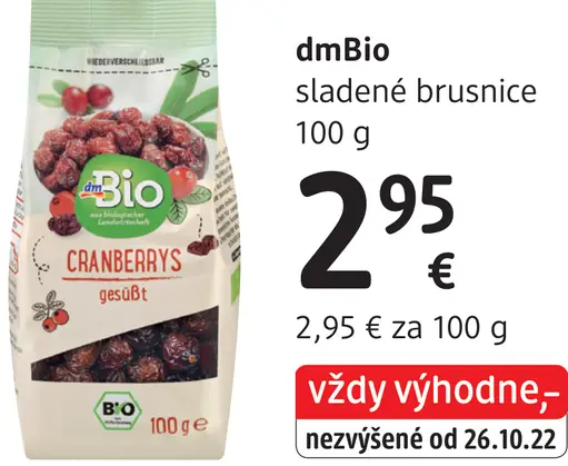 DmBio sladene brusnice