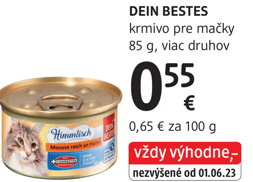 Dein Bestes krmivo pre mačky v kapsičke