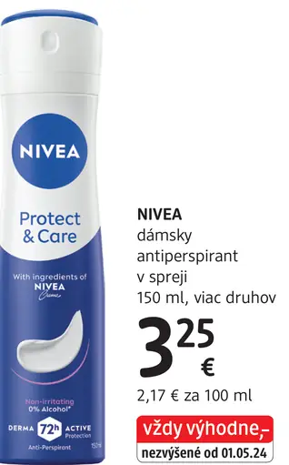 NIVEA dámsky antiperspirant v spreji
