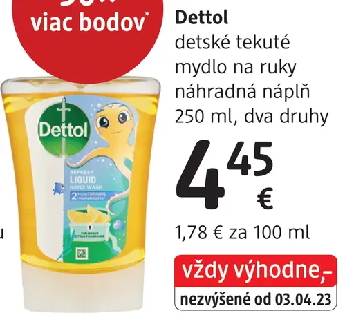 Dettol detské tekuté mydlo