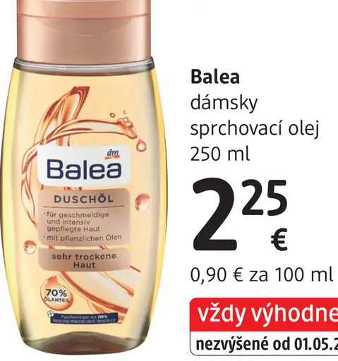 Balea dámsky sprchovací olej