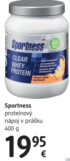 Sportness proteínový nápoj v prášku