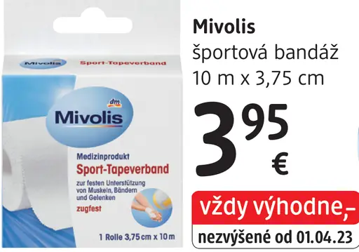 Mivolis športová bandáž