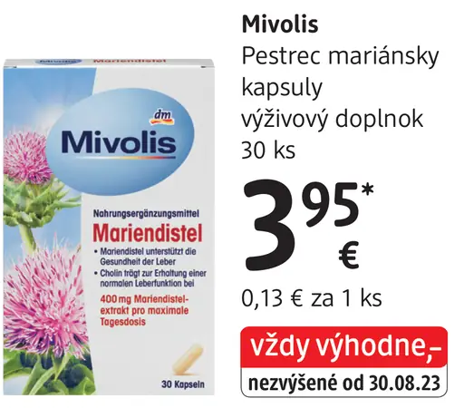 Mivolis Pestrec mariánsky kapsuly