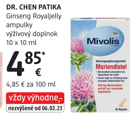DR. CHEN PATIKA Ginseng Royaljelly ampulky