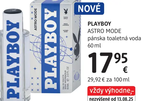 Playboy Astro Mode pánska toaletná voda