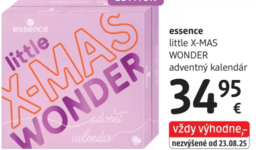 Essence little X-MAS WONDER adventný kalendár