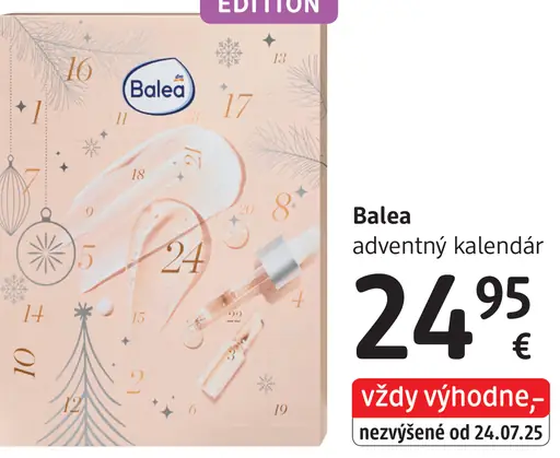 Balea adventný kalendár