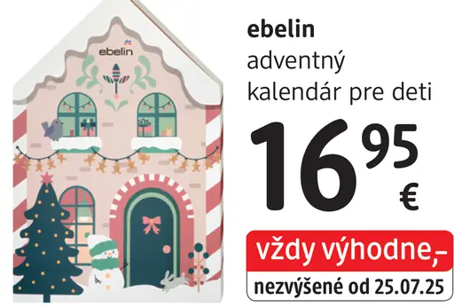 Ebelin adventný kalendár pre deti