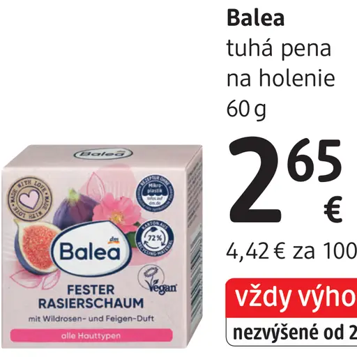 Balea tuhá pena na holenie