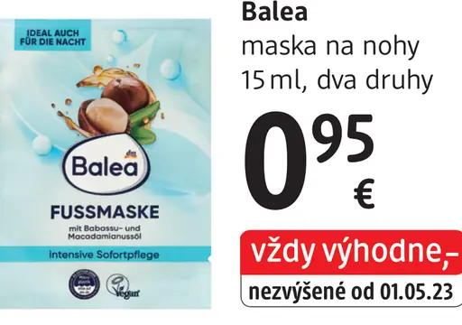 Balea maska na nohy