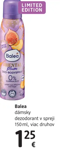 Balea dámsky dezodorant v spreji