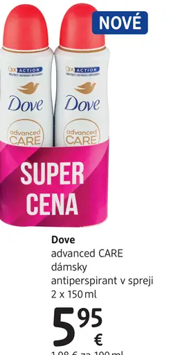 Dove advanced CARE dámsky antiperspirant
