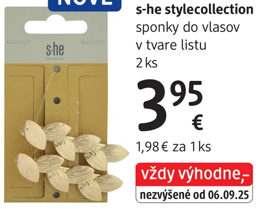 S-he stylecollection sponka do vlasov