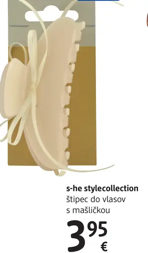 S-he stylecollection štipec do vlasov