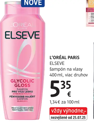 L'Oréal Paris Elseve šampón na vlasy