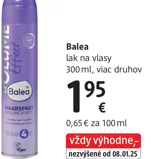 Balea lak na vlasy