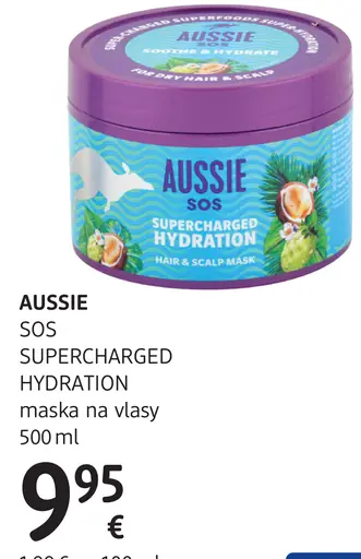 Aussie SOS Supercharged Hydration maska na vlasy