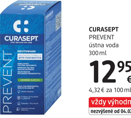 Curasept Prevent ústna voda