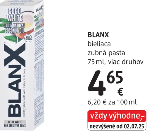 Blanx bieliaca zubná pasta
