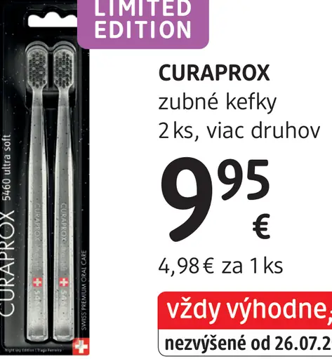 CURAPROX zubné kefky