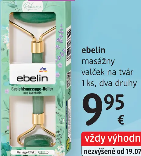 Ebelin masážny valček na tvár