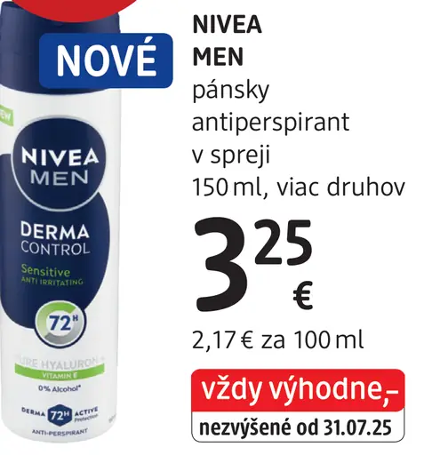 Nivea Men pánsky antiperspirant