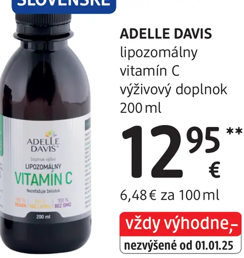 ADELLE DAVIS lipozomálny vitamín C