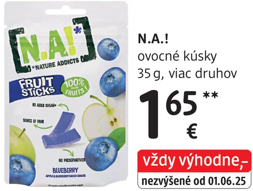 N.A. ovocné kúsky