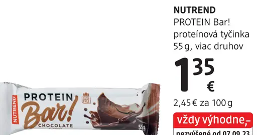 NUTREND proteínová tyčinka