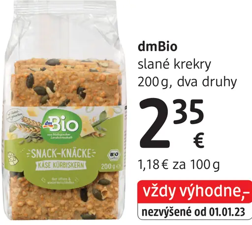 DmBio slané krekry