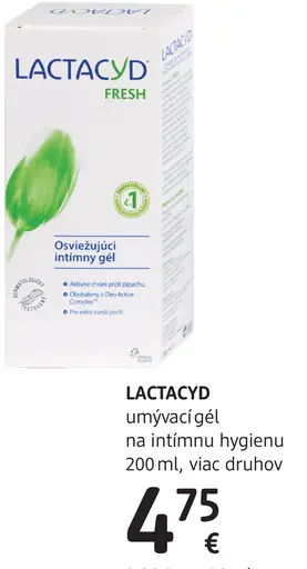 LACTACYD umývací gel na intimnu hygienu