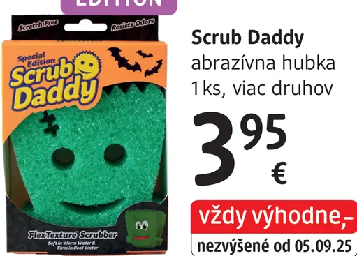 Scrub Daddy abrazívna hubka